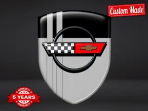 Corvette Heckscheibenaufkleber Stern Exklusiv Modern